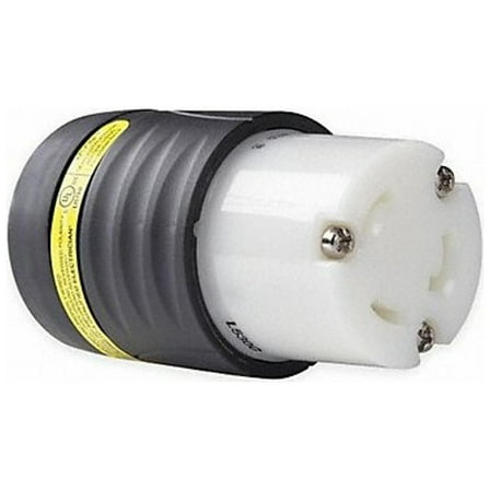 Legrand Connector,125VAC,30A,L5-30R,2P,3W L530CGCM