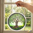 thumbnail image 6 of 83pc Acrylic Jigsaw Puzzle Suncatcher – 7.4in Sun Catcher Puzzle for Windows Hanging, Home & Garden Gift #003, 6 of 7