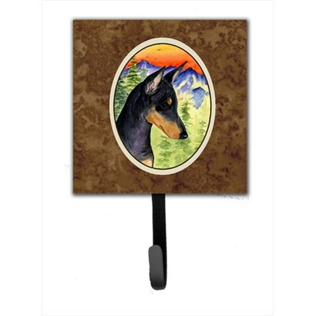 Manchester Terrier Leash Holder Or Key Hook