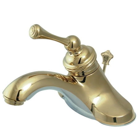UPC 663370003554 product image for Kingston Brass KB3542BL 4 in. Centerset Bathroom Faucet  Polished Brass | upcitemdb.com