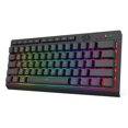 thumbnail image 1 of Teclado inalámbrico Redragon K522 PRO RGB de 61 teclas con macros, 1 of 9