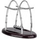 thumbnail image 1 of Classic Newton Cradle Balance Balls 5 Pendulum Balls Demonstrate Newton's Laws, 1 of 2