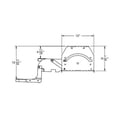 thumbnail image 4 of Stromberg Carlson Entry Step SMFP-2100 Double Manual Step; 24 Inch Width; With Wide Slip Resistant Grip Strip; Powder Coated, 4 of 4