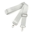 thumbnail image 2 of Spencer Wide Purse Strap Replacement Adjustable Nylon Shoulder Strap Crossbody Bag Handbag Strap, 59 Inch, Gray, 2 of 7