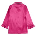 thumbnail image 4 of XIYON Toddler Girl Clothes Long Sleeve Sleepwear Kids Top And Pants 2 Piece Outfit Set Soft Autumn Loungewear 3-4 Years, 4 of 7