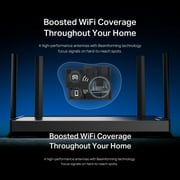 TP-Link Dual-Band BE3600 WiFi 7 Router with dual 2.5Gbps Ports, USB 3.0, 4x External Antennas, Parental Controls, and HomeShield. Archer BE3600.