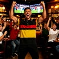 thumbnail image 6 of COSFO Football Polo Shirts for Men Germany Short Sleeve Mesh Graphic Tees Patriotic Collared Pullover Casual Relaxed Fit Tops, 6 of 6
