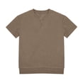 thumbnail image 4 of SROBPTY Teen Boys Summer Short Sleeve Tops Solid Fashion Lightweight V Neck Tee Shirts for Daily Use, 4 of 4