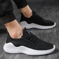 thumbnail image 4 of Chaussures de Course pour Hommes Mode Espadrilles Respirantes en Maille Semelle Souple Chaussures de Marche, 4 of 9