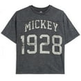 thumbnail image 2 of Disney Mickey Mouse French Terry Drop Shoulder T-Shirt Adult, 2 of 5