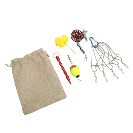 Fish Stringer Kit, 5m Steel Wire Rustproof Fish Wire Rope Lock With ...