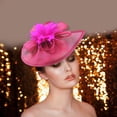 thumbnail image 1 of Sombrero Colcomx Kentucky Derby Tocado Fiesta Rosa Roja, 1 of 7