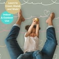 thumbnail image 2 of JumpOff Jo Large Foldable Kids Foam Play Mat, Padded Baby Floor Mat, 70 x 59 in - Love Blossoms, 2 of 8