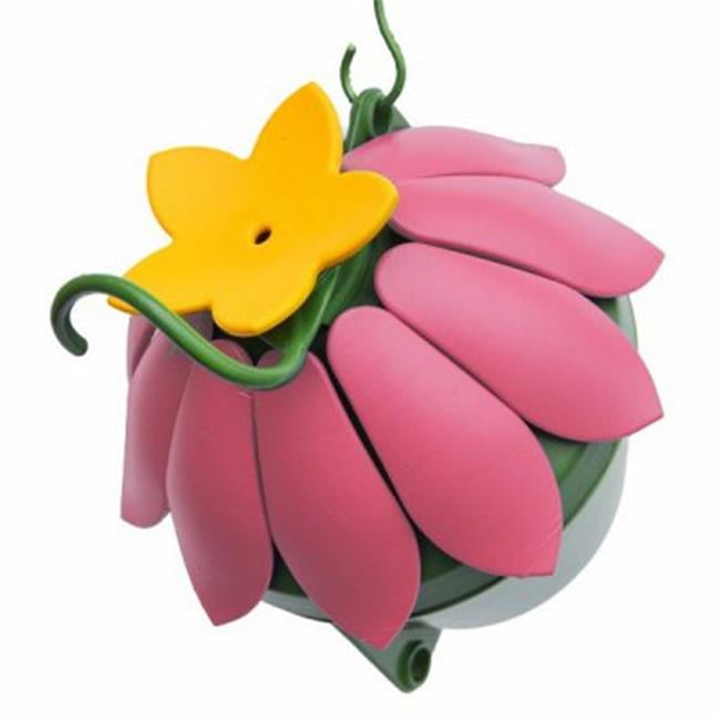 Natures Way Bird Products 215501 Hummingbird Feeder  Pink Flower