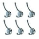 thumbnail image 2 of Set de 6PCS Perchero de Puerta de Pared Sunnimix Aleación de Zinc Color Plata, 2 of 6