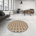 thumbnail image 4 of Ahgly Company Machine Washable Indoor Rectangle Transitional Golden Blonde Gold Area Rugs, 2' x 3', 4 of 7