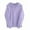 Purple, variant on WRKEKC Casual Tops for Womens, Summer Blouses for Women, Women's Fall Solid Color Long Sleeve Hoodie Sweatshirt Blouses