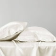 thumbnail image 4 of Madison Park Essentials Satin 2 Standard Luxury Pillowcases in Ivory, 4 of 8