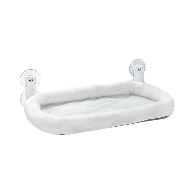 Percha Plegable para Ventana para Gatos Perfecl Cama con Marco de Metal 30x60cm