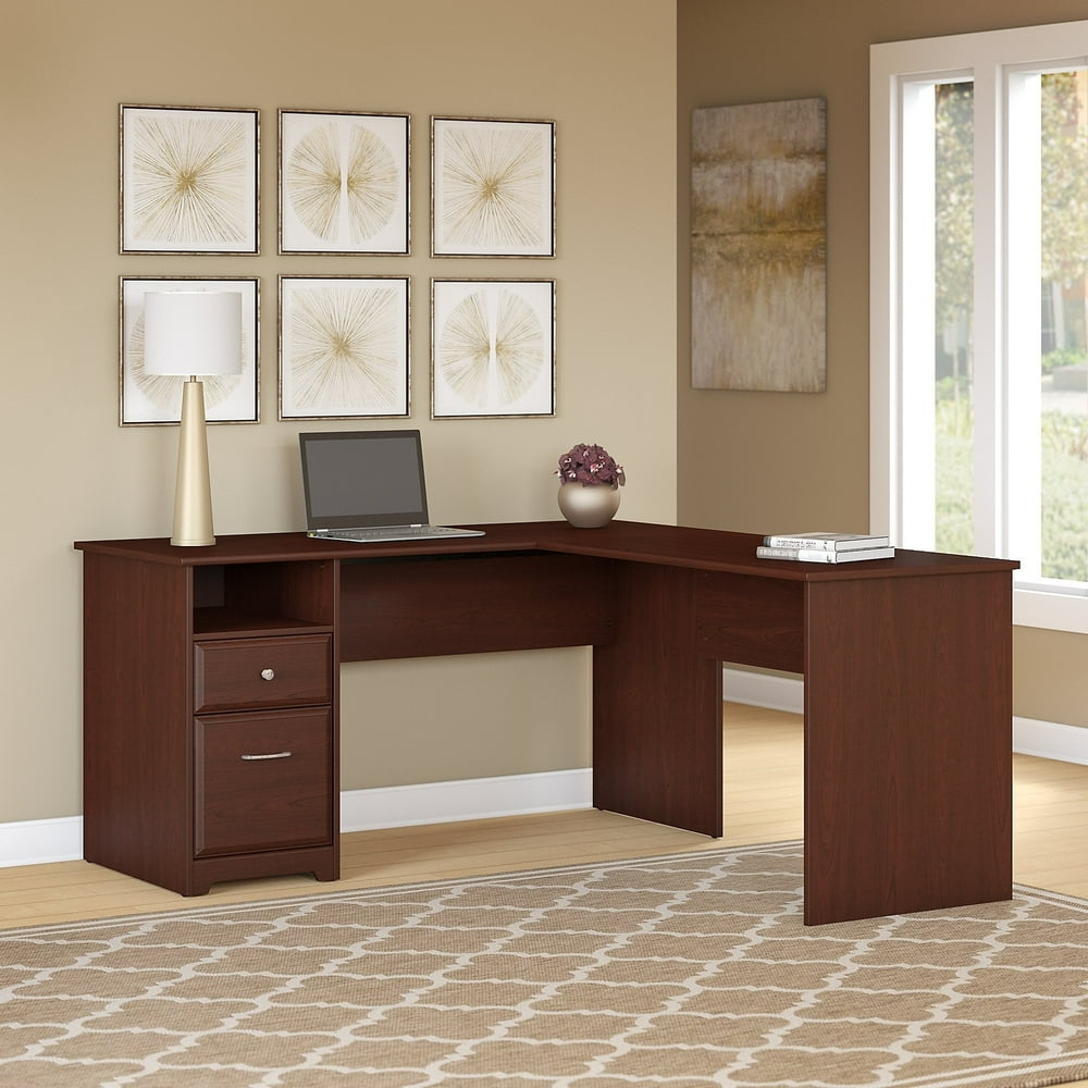 Bush Furniture Copper Grove Daintree 60W L-shaped Computer Desk with