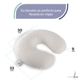 thumbnail image 2 of Almohada PARA CUELLO Memory Foam Blanca, 2 of 6