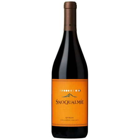 Snoqualmie Vineyards Syrah Washington Red Wine, 750 ml bottle, 13% ABV
