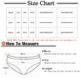 thumbnail image 2 of Iyufng Plus Size Panties for Women,Women's Panties Womens Sexy Solid Color Mid-waist Sexy Seamless Cotton Briefs,Womens Panties, 2 of 3