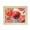 thumbnail image 1 of Colourful with Flowers Desktop Photo Frame Picture Art Decoration Painting 6x8 inch, 1 of 3