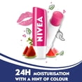 thumbnail image 3 of Bálsamo labial NIVEA Watermelon Shine 4.8 g hidratante, 3 of 8