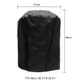 thumbnail image 4 of ZTOO Cubierta Impermeable para Barbacoa 77" x 58", Negra con Ventilación, 4 of 9