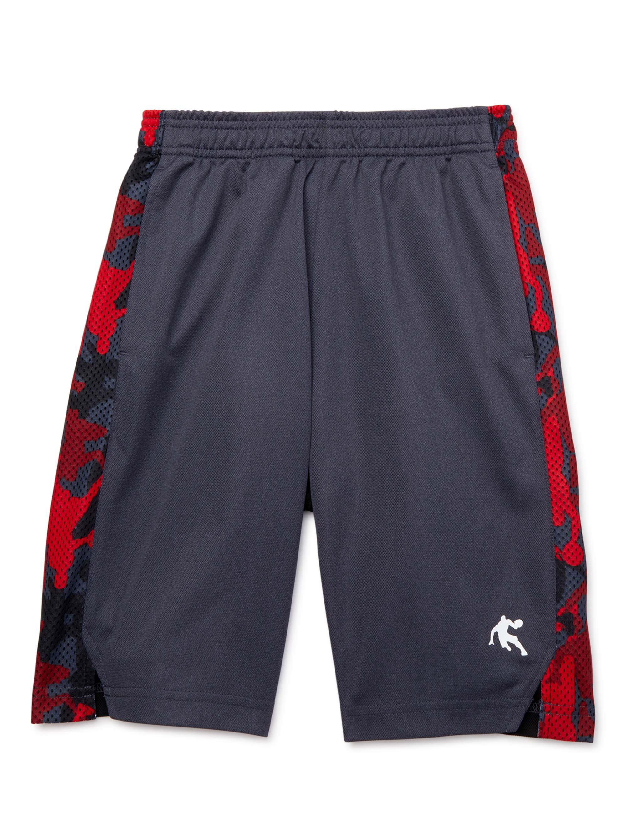 double mesh basketball shorts
