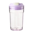 thumbnail image 2 of Summer Portable Plastic Tumbler Cup with Drawstring - Dual Lid for Sip and Straw, Leakproof Coffee Cup for Men Women, 15oz Clear Insulated Travel Drinkware for Cold Drinks, 2 of 5