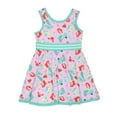 thumbnail image 1 of The Little Mermaid Ariel Toddler Girls Female Fit and Flare Ultra Soft Tank Dress DPG815DS, 1 of 7