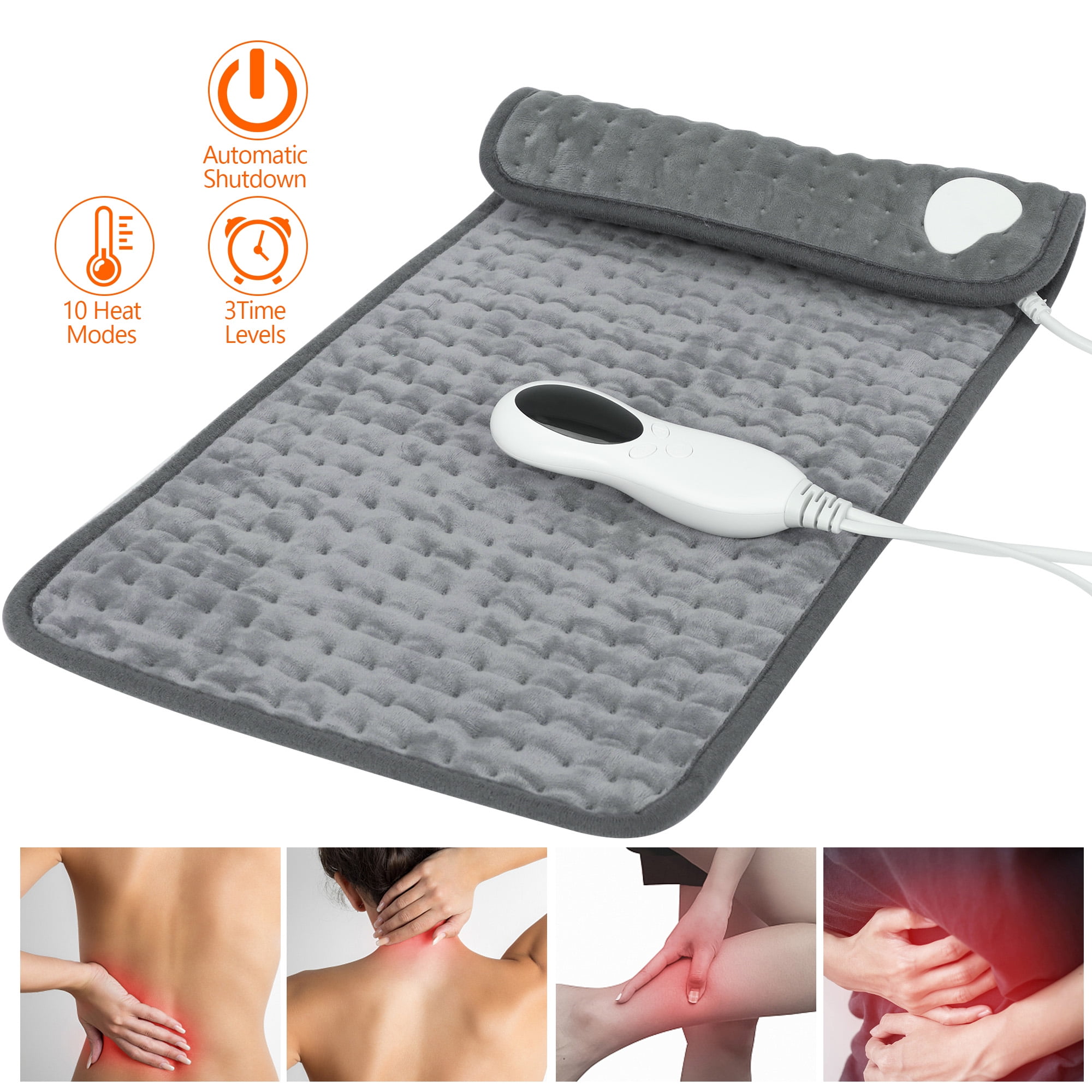 SAYFUT Electric Heating Pad, Big Heating Pad for Back Pain and Cramps