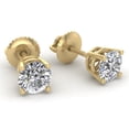 thumbnail image 3 of F/I1 1/6-2.00 Carat TW Diamond Stud Earring in 14k White Gold (1/2ct+ are certified), 3 of 6