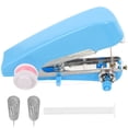 thumbnail image 2 of Lot de 1 Machine à Coudre Mini Sans Fil Portative pour Outil de Couture en Rouge avec Fonction de Couture de Base, 2 of 9