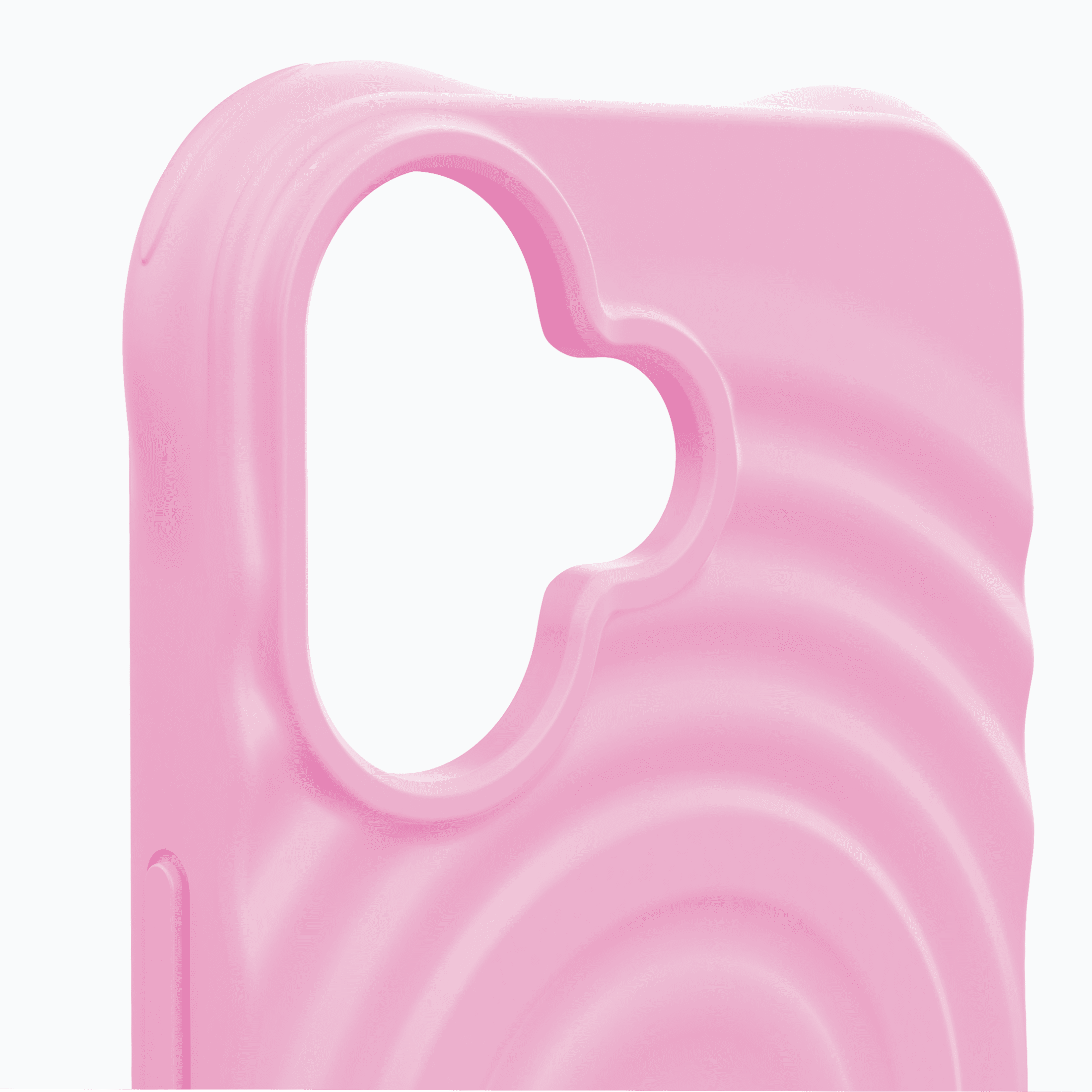 onn iPhone 17 Case, MagSafe Compatible Bumper Phone Case for Apple iPhone, Pink
