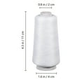 thumbnail image 2 of OULII Sewing Threads For Sewing Machine Sewing Thread White 3000 Yards For Denim, 2 of 7