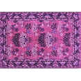 thumbnail image 1 of Ahgly Company Indoor Rectangle Persian Purple Traditional Area Rugs, 2' x 3', 1 of 4