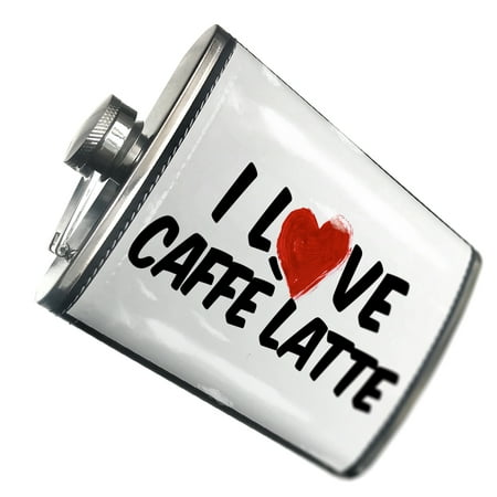 

NEONBLOND Flask I Love Caff latte Coffee