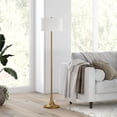 thumbnail image 2 of Hudson & Canal FL0550 Lampadaire en Laiton Josephine, 2 of 8