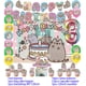 thumbnail image 3 of Pushee-decoración para fiesta de cumpleaños, pancarta con globos, telón de fondo, adorno para pastel, suministros para fiesta de gato, Baby Shower, 3 of 5