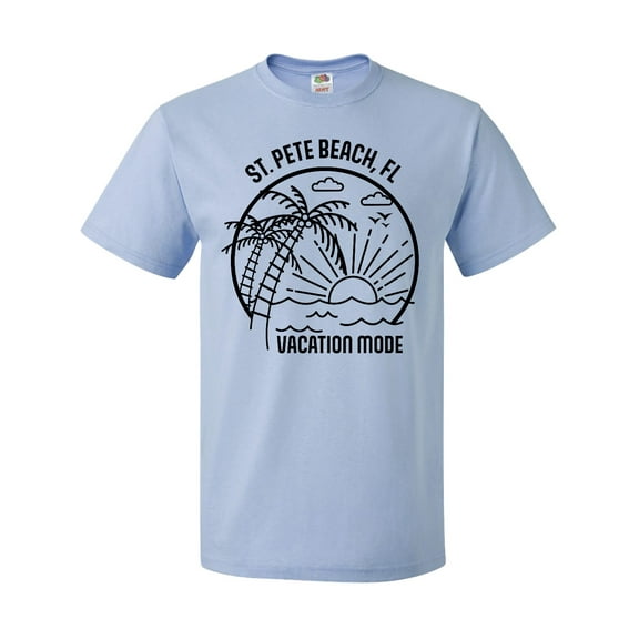 Inktastic Summer Vacation Mode St. Pete Beach Florida T-Shirt