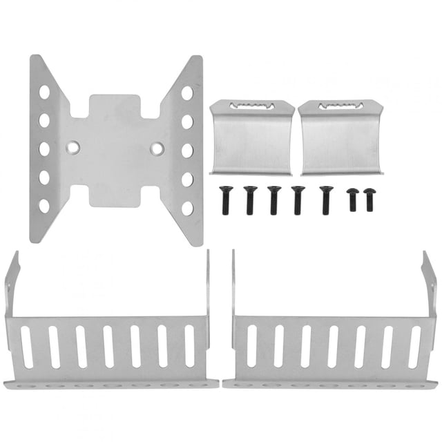 Placas Protectoras Del Eje ANGGREK Acero Inoxidable 5pcs Set Para RC Car