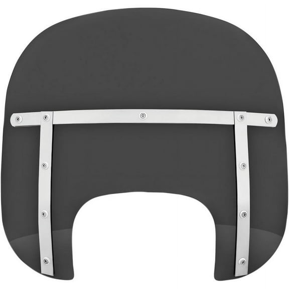 Memphis Shades MEM6010 Memphis Fats Windshield for Fat Boy - 13in. - Dark Black Smoke