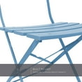 thumbnail image 4 of Yangming Steel Patio Bistro Set, Folding Outdoor Patio Furniture Sets, 3 Piece Patio Set of Foldble Patio Table and Chairs, 4 of 6