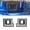 Front MOLLE Panels, variant on Seat Back MOLLE Panel for 2015-2026 Ford F-150/Raptor, 2017-2026 Ford F-250 F-350 F-450, 2019-2026 Ford Ranger, Seat MOLLE Panel Organizer, 1 Pc