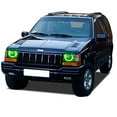 thumbnail image 4 of Flashtech RGB Multi Color Bluetooth LED Halo kit for 93-98 Jeep Grand Cherokee Headlights, 4 of 7