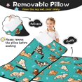 thumbnail image 3 of Cartoon Shiba Inu Dog Toddler Nap Mats for Kids Preschool,Sleeping Mat Bag or Kids,Toddler Sleeping Bag,Toddler Nap Mat or Daycare, 3 of 6