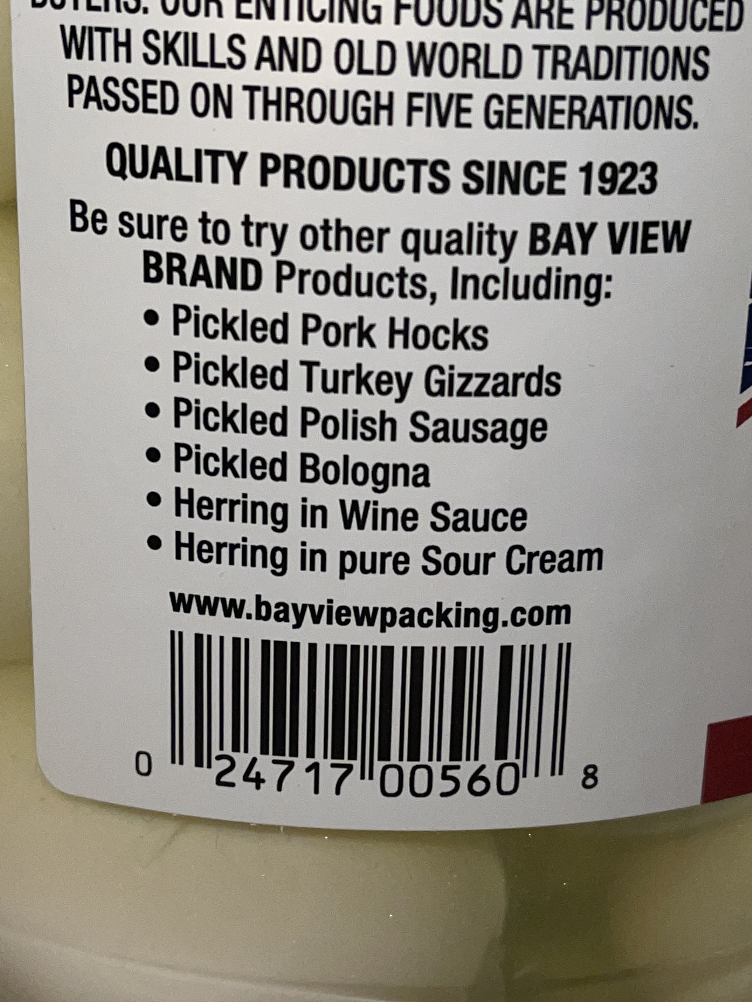 Bay View Brand Red Hot Pickled Eggs (Two 64 Ounce Plastic Jars) Bar Tavern Food